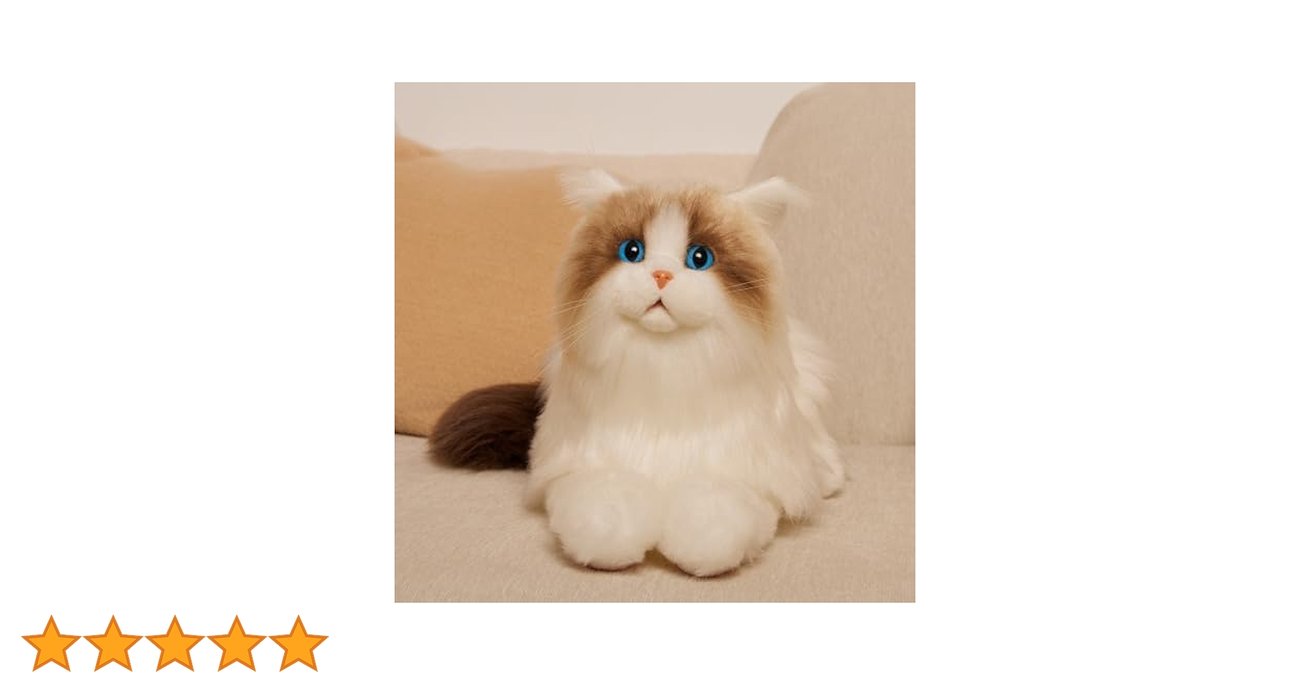 即納】Chongker 猫ぬいぐるみ リアル 本物そっくり ハンドメイド